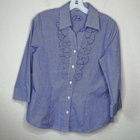 COPY - Foxcroft Wrinkle Free Fitted Shirt - Picture 3 of 6